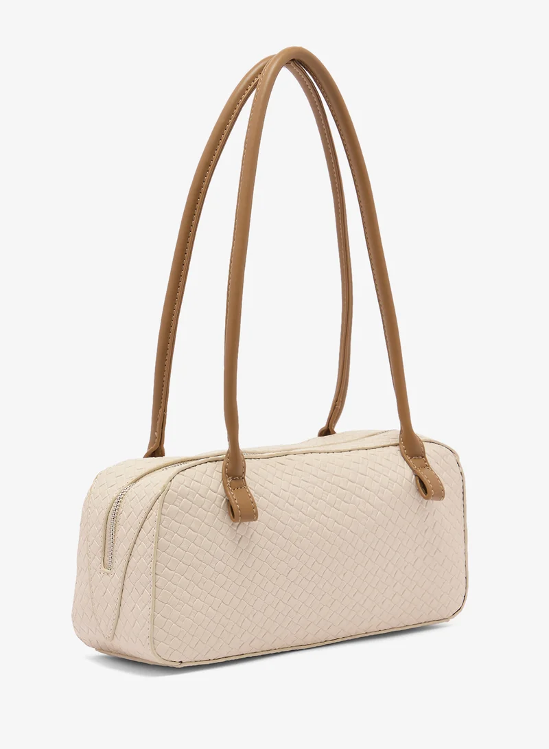 جلاموروس حقيبة كتف جلد صناعي من الرافييا